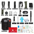 47 in 1 Professional SOS Tactical Survival Gear Tools First Aid Kit Emergency Survival Kit with Molle Pouch